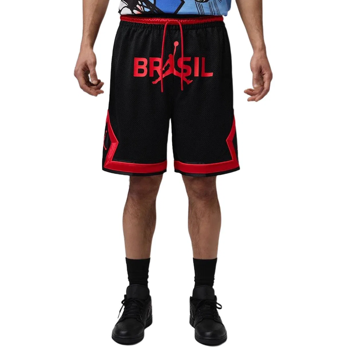Шорты повседневные Jordan Black/University Red