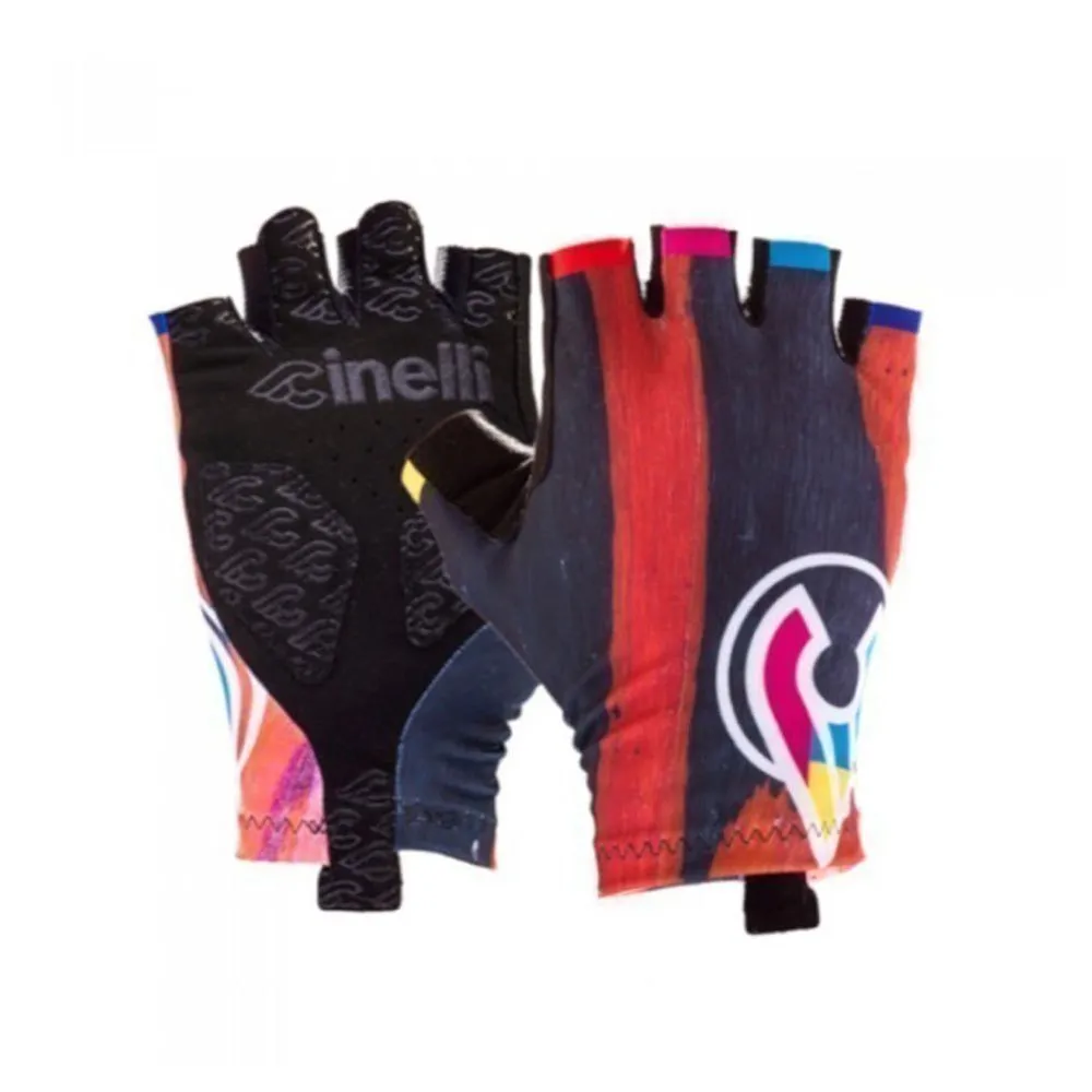 

Перчатки Cinelli Zydeco Eucalyptus short, разноцветный