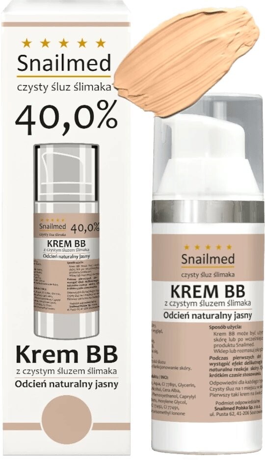 

Snailmed, BB крем натуральный светлый оттенок 50мл