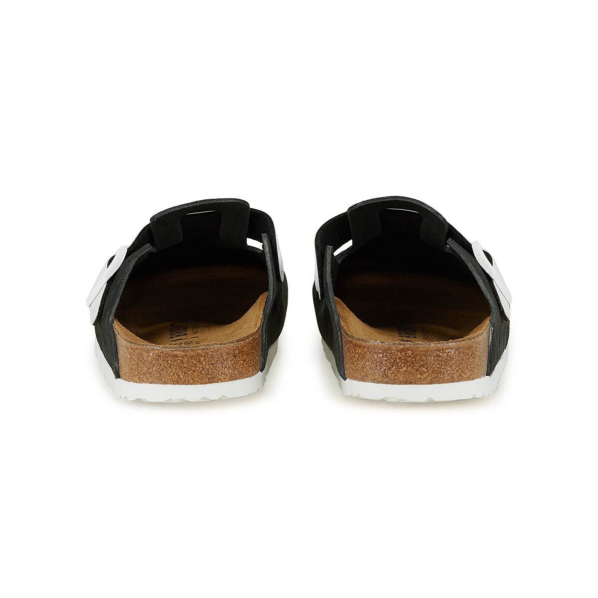Сандалии Boston VL Birkenstock, цвет Schwarz/Weiß — фото 3