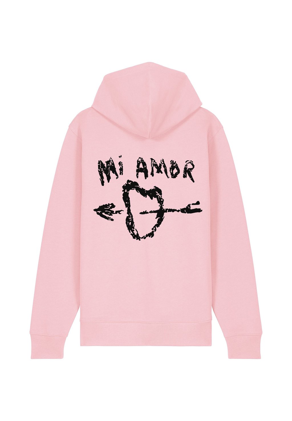 

Толстовка на молнии MI AMOR BACK EMBROIDERY Mira Paris, розовый