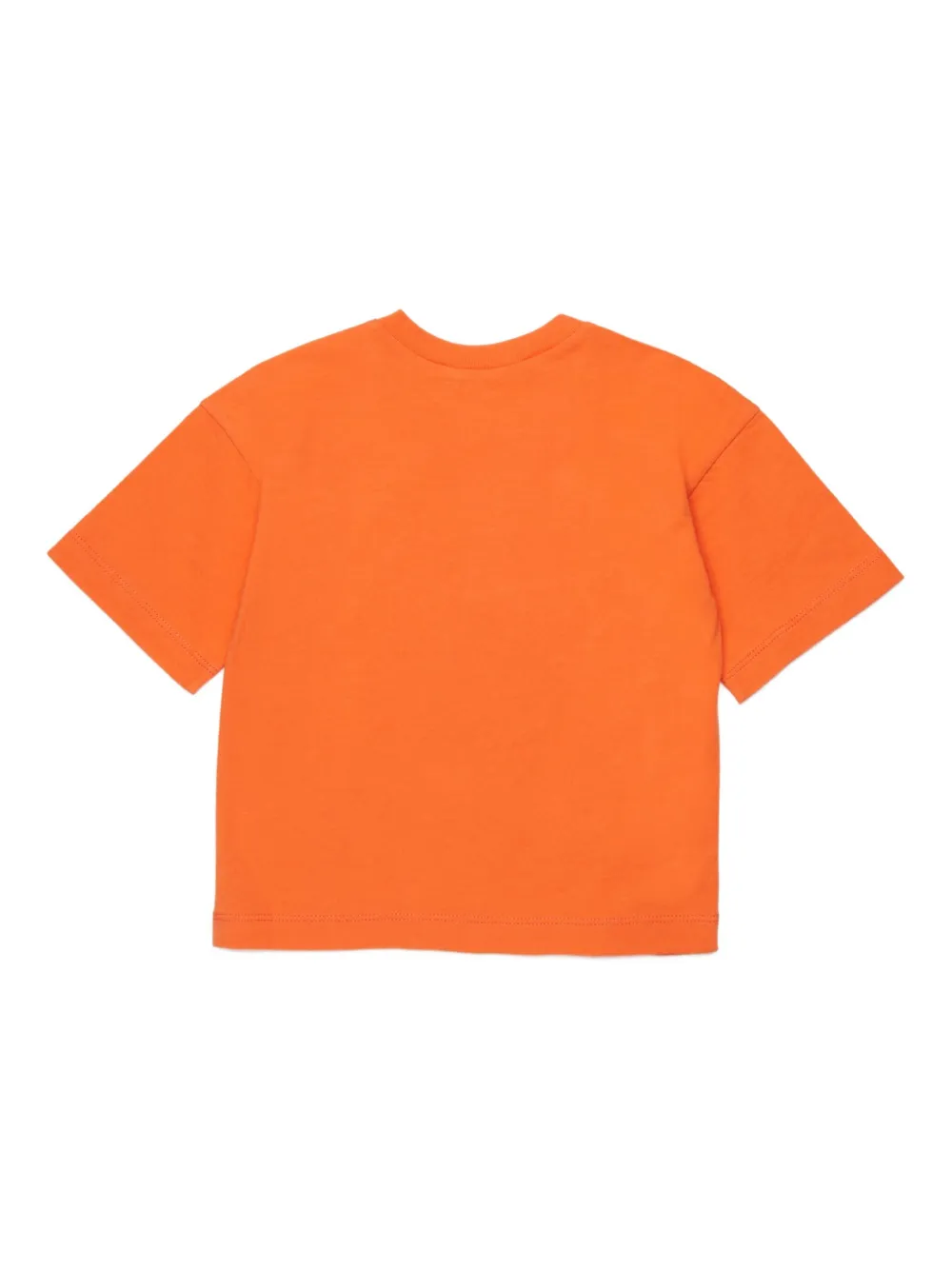 Футболка с графичным принтом Marni Kids, оранжевый — фото 2