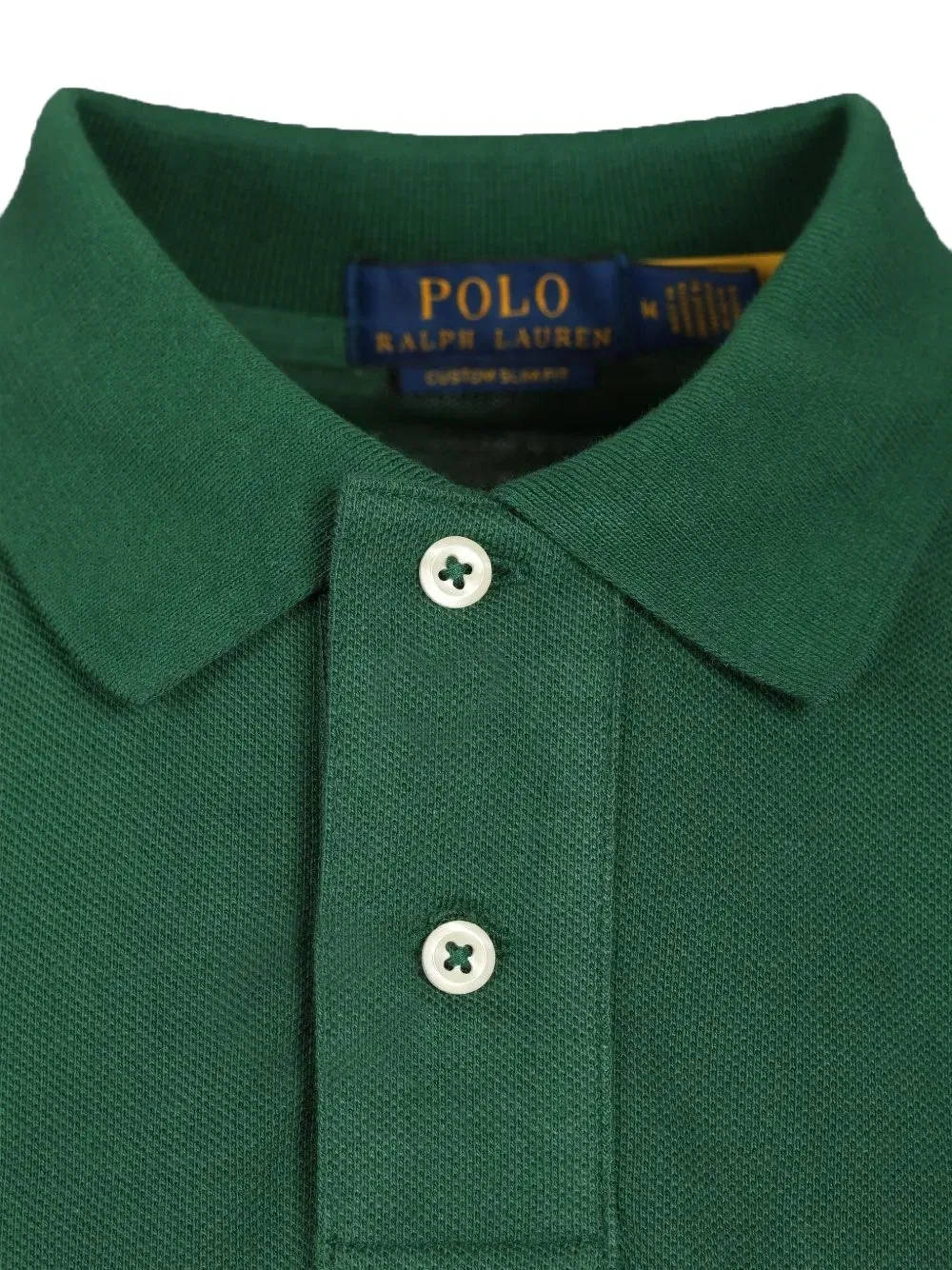 Поло из сетчатой ткани с вышитым логотипом POLO RALPH LAUREN, зеленый — фото 4