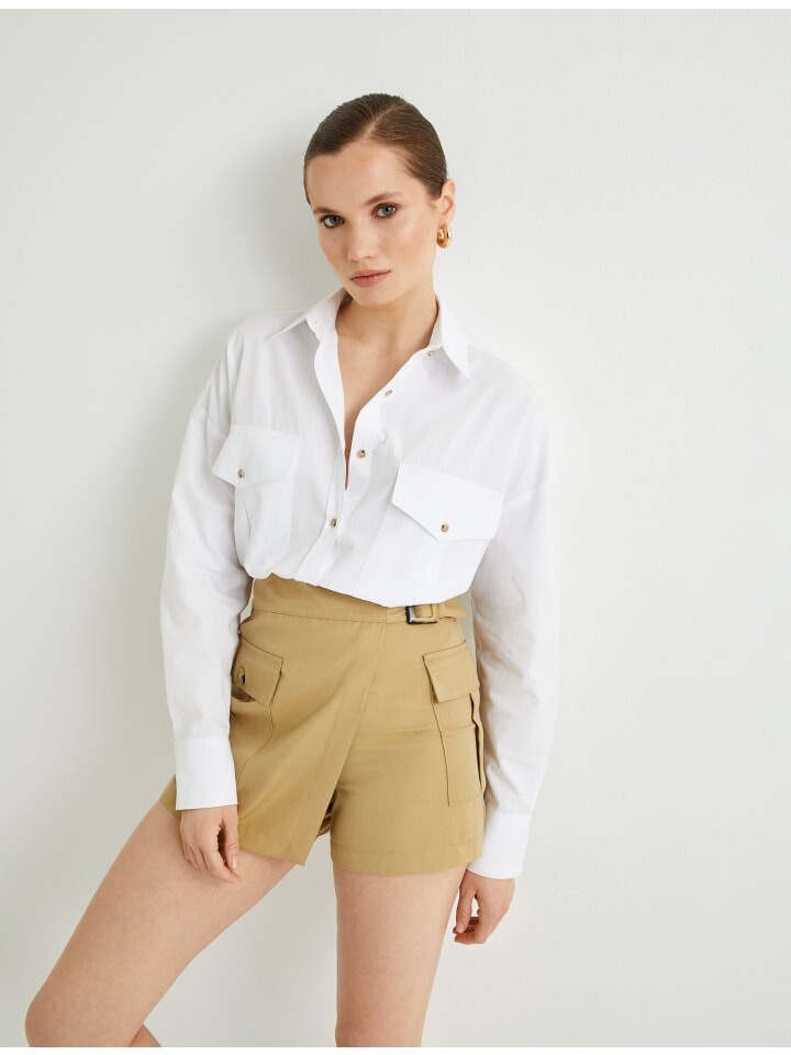 

Футболка KOTON, цвет grauweiß