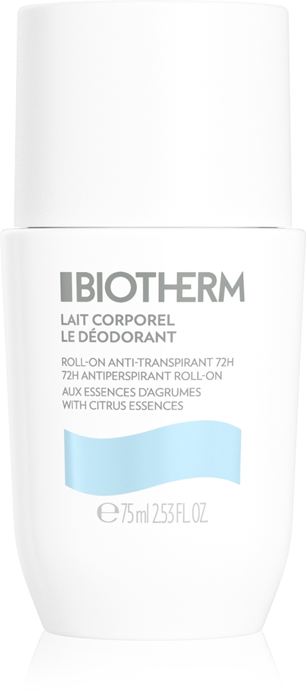 

Lait corporel le déodorant шариковый антиперспирант без парабенов. Biotherm, 75 мл