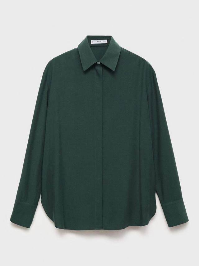 

Рубашка Lima с длинными рукавами Mango, Bright Green