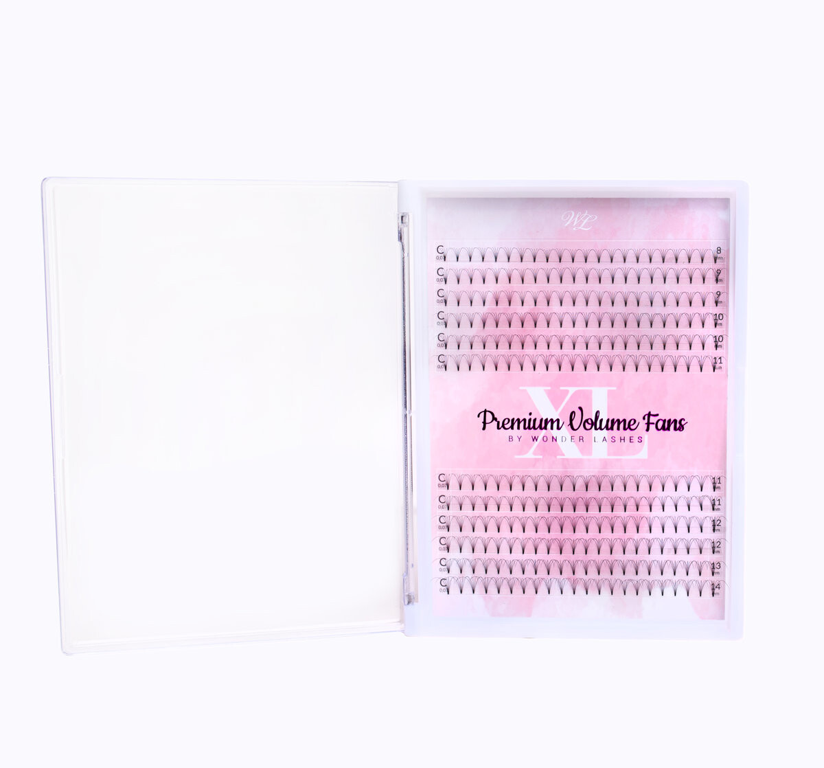 Wonder Lashes, XL Premium Volume Fans 5D Mix C 0,07, 8-14 мм — фото 2