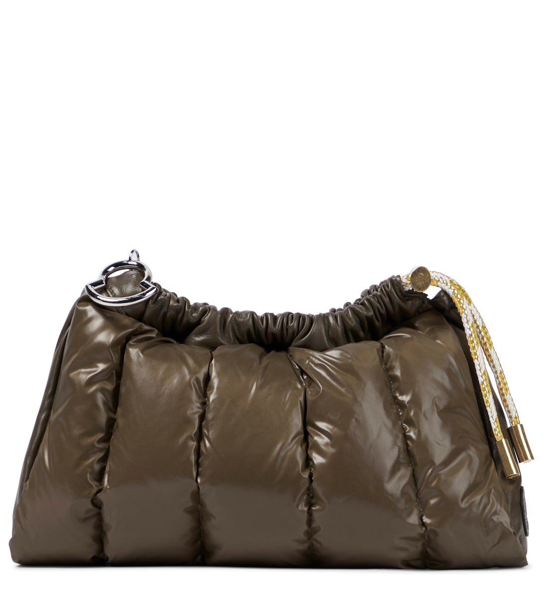 

Клатч с ракушкой Moncler, хаки