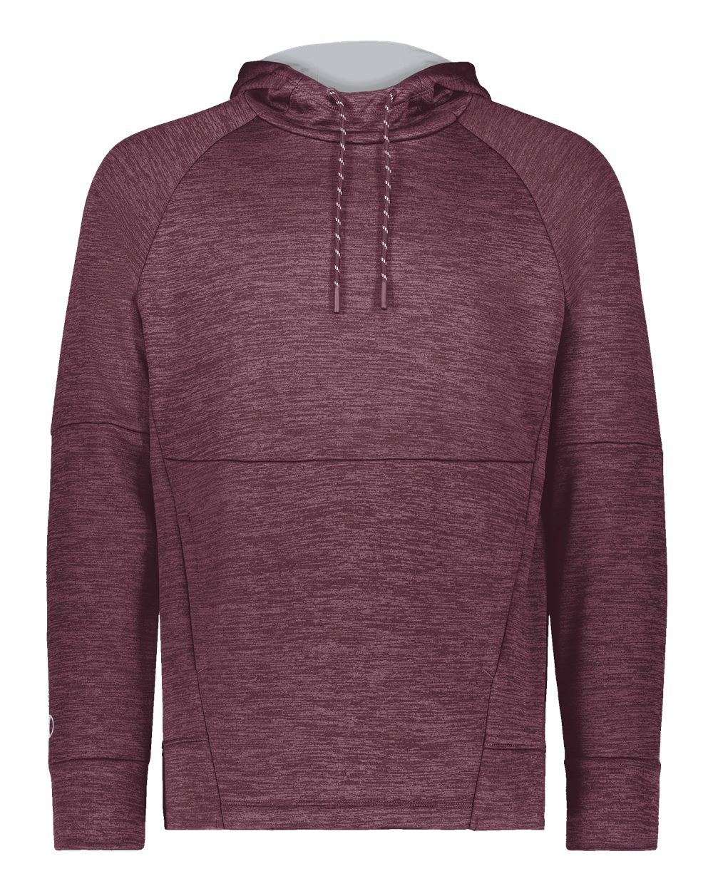 

Мужская флисовая толстовка с капюшоном All-Pro Performance Holloway, цвет maroon heather/ silver