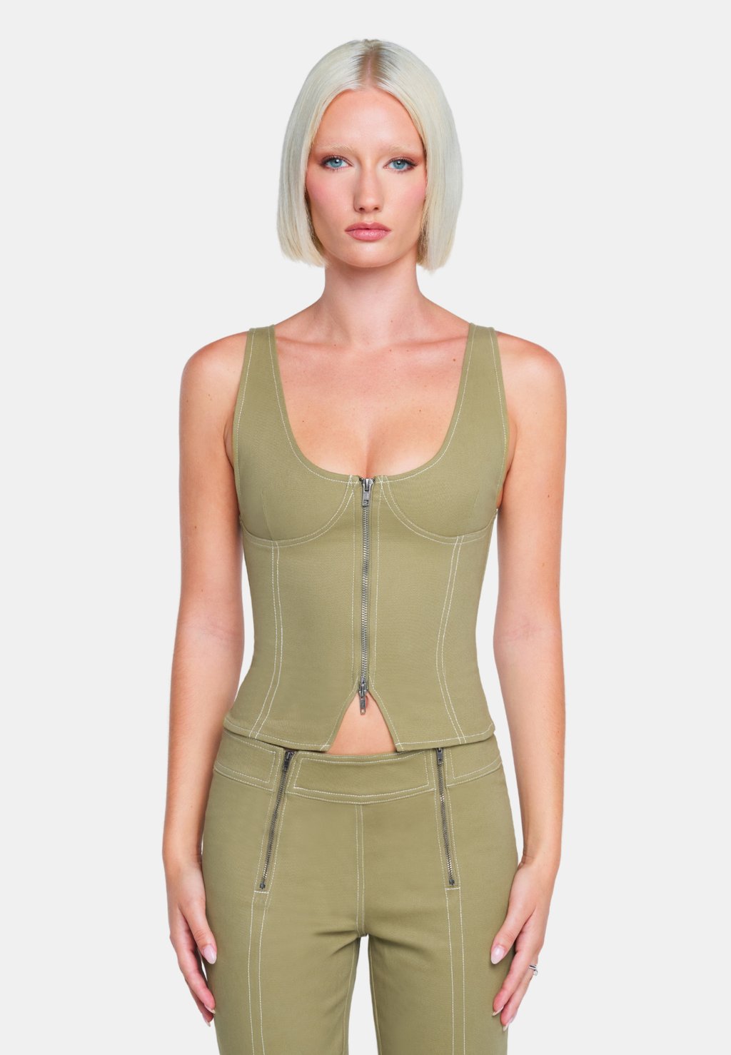 

Топ MAPLE OW Collection, зеленый