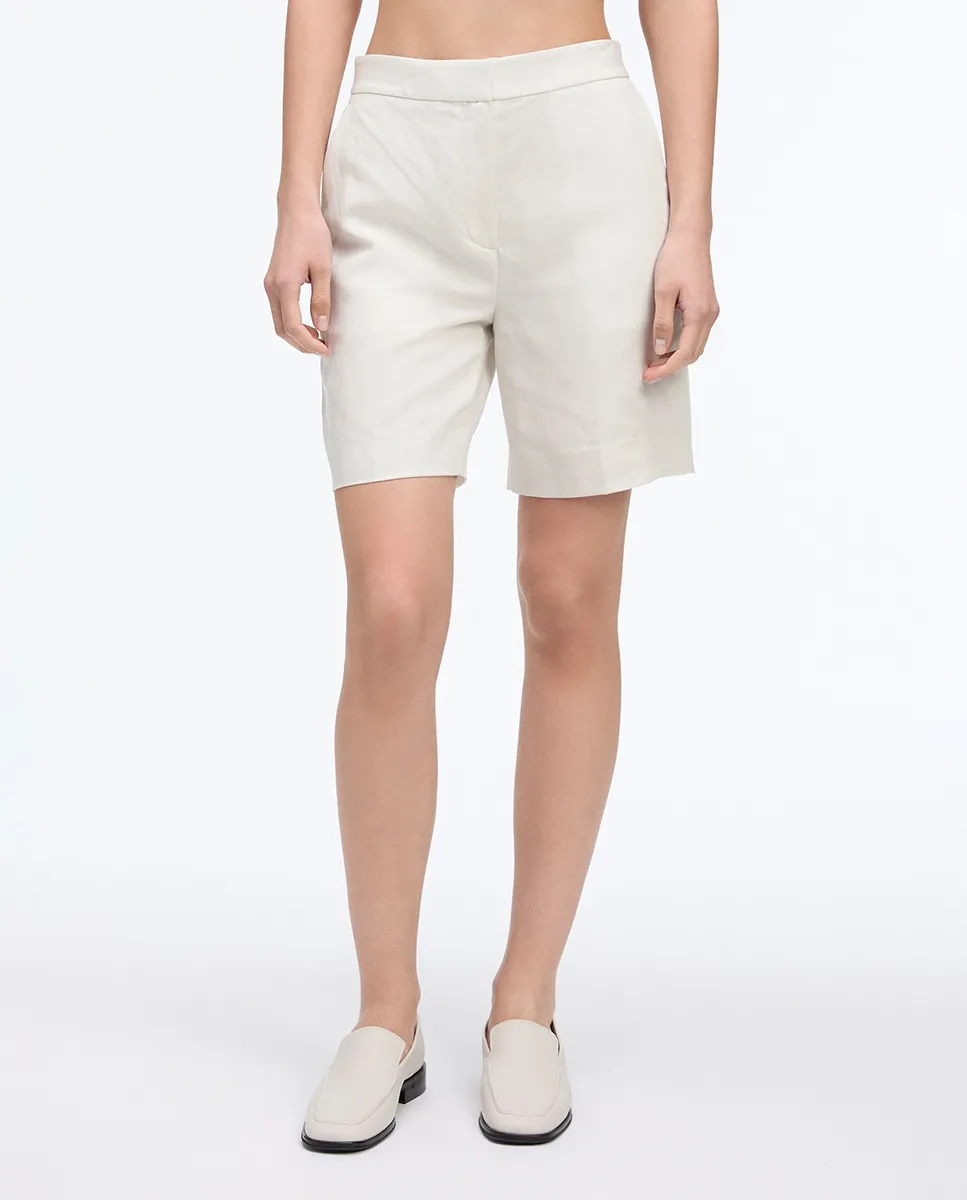 

Женские льняные шорты Calvin Klein, белый