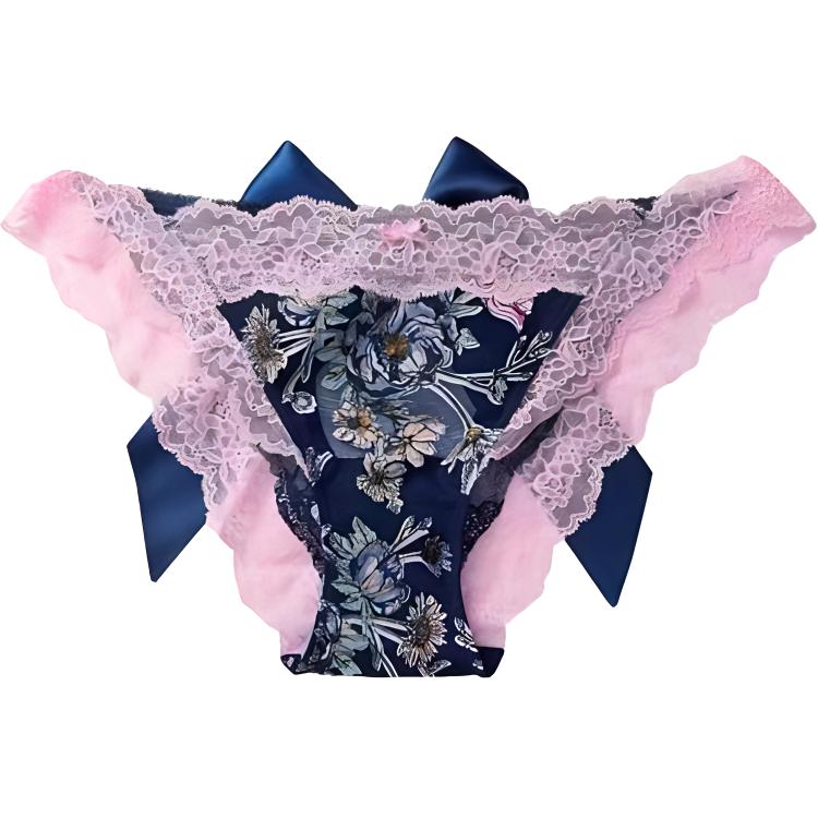 

Трусы женские 1 упаковка розовый голубой Victoria's Secret