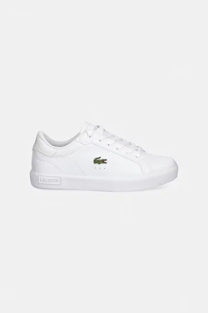 Кроссовки детские Lacoste, белый — фото 2