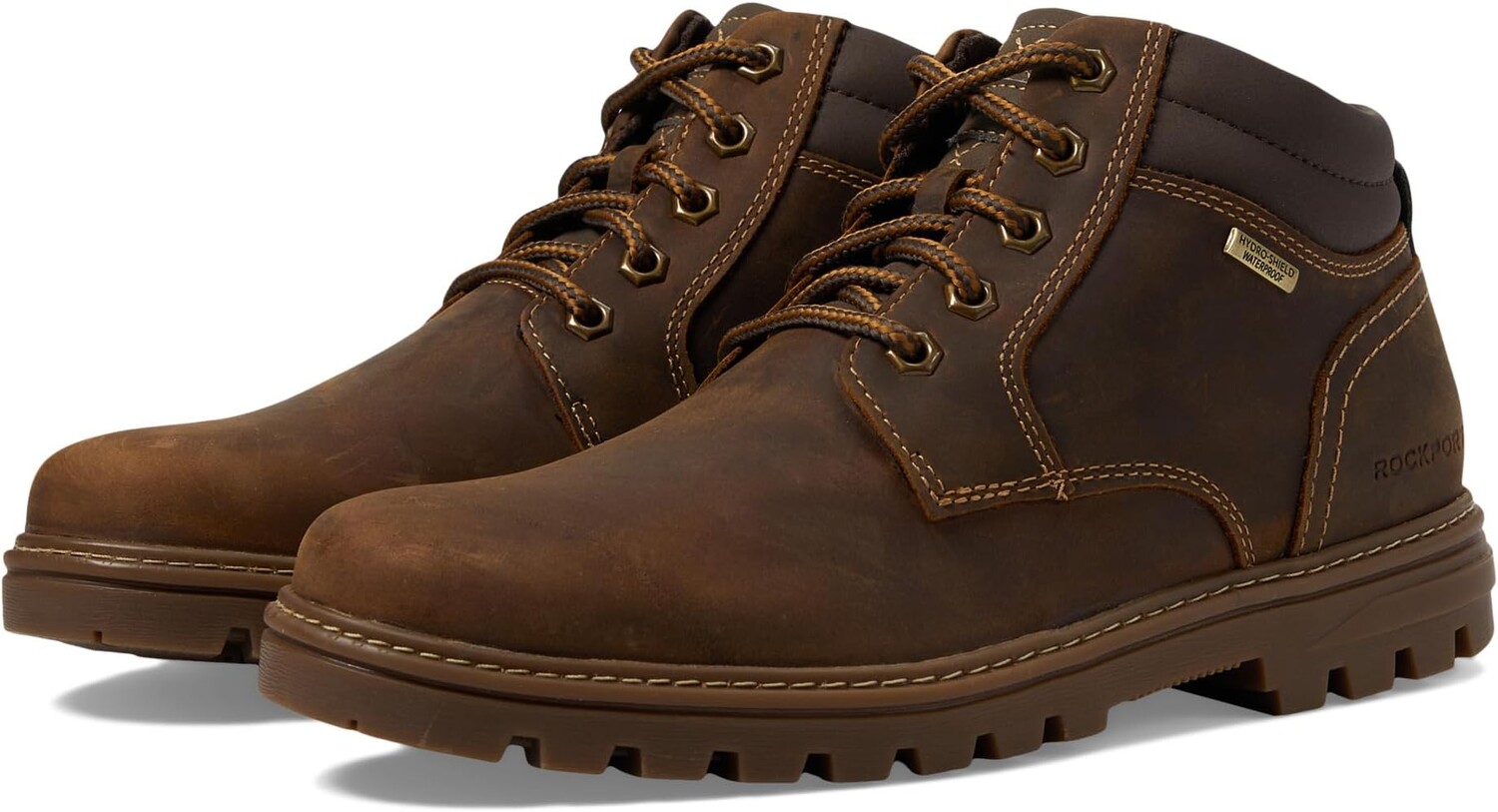

Ботинки Rockport Weather or Not Waterproof Plain Toe Boot, цвет New Tan