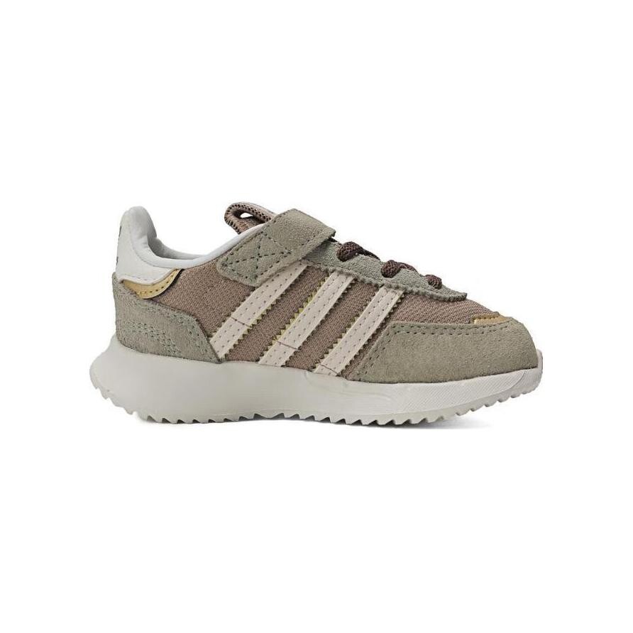 Ретро-кроссовки F2 для малышей Adidas Originals, коричневый — фото 2