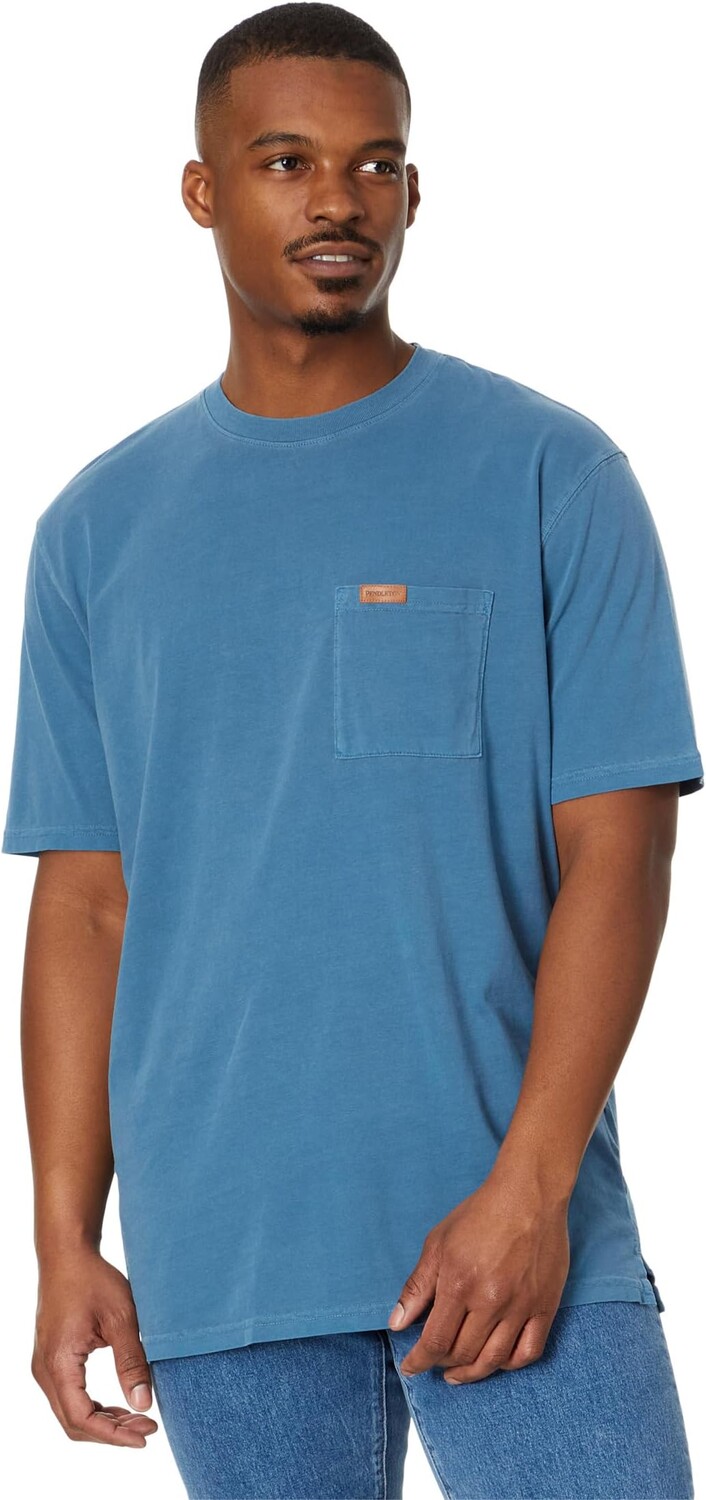 

Футболка Pendleton Deschutes Tee Short Sleeve, цвет Admiral Blue
