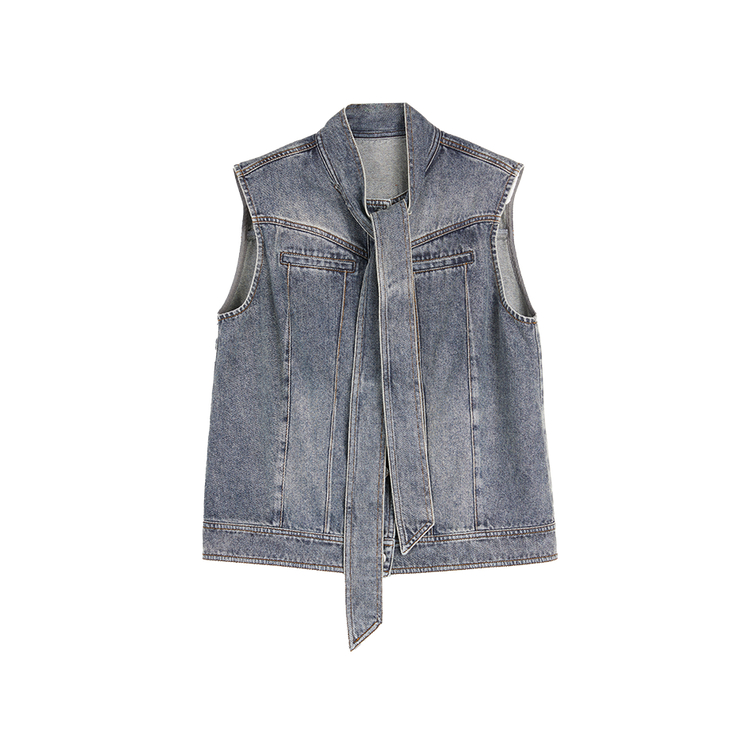 

ELLE Женская жилетка Denim Blue Moderate Denim