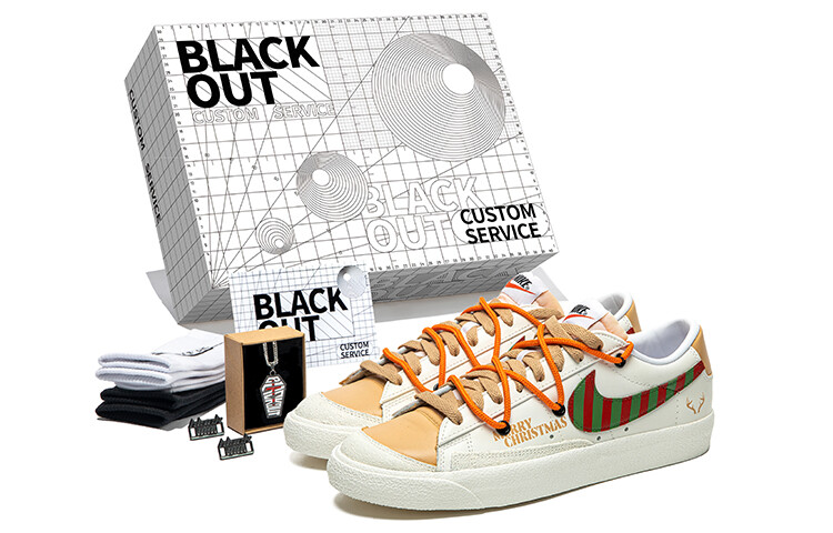 

Кроссовки Nike Blazer Skateboard Shoes Men Low-Top Ecru