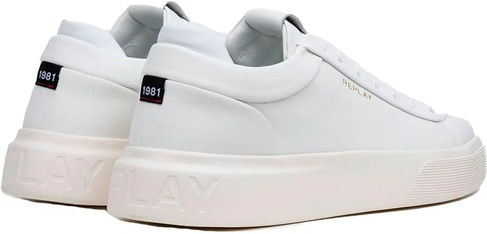 Кроссовки Replay Herren Notting DoubleSneaker, 061 White — фото 2