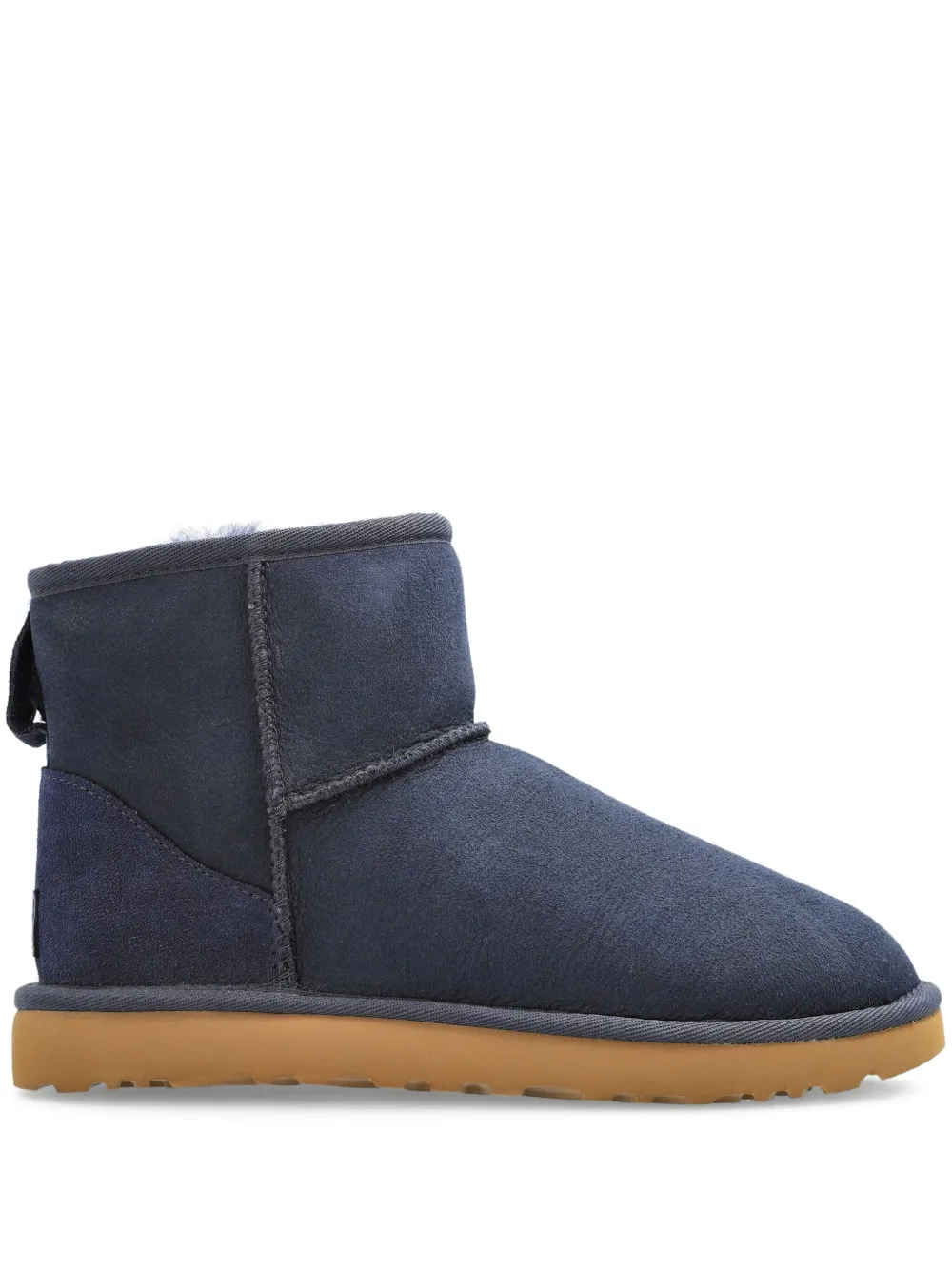 Сапоги UGG на плоской подошве, синий