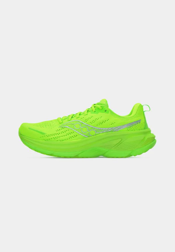 Кроссовки для бега по шоссе hurricane 25 Saucony, Slime/Silver-Coloured — фото 2