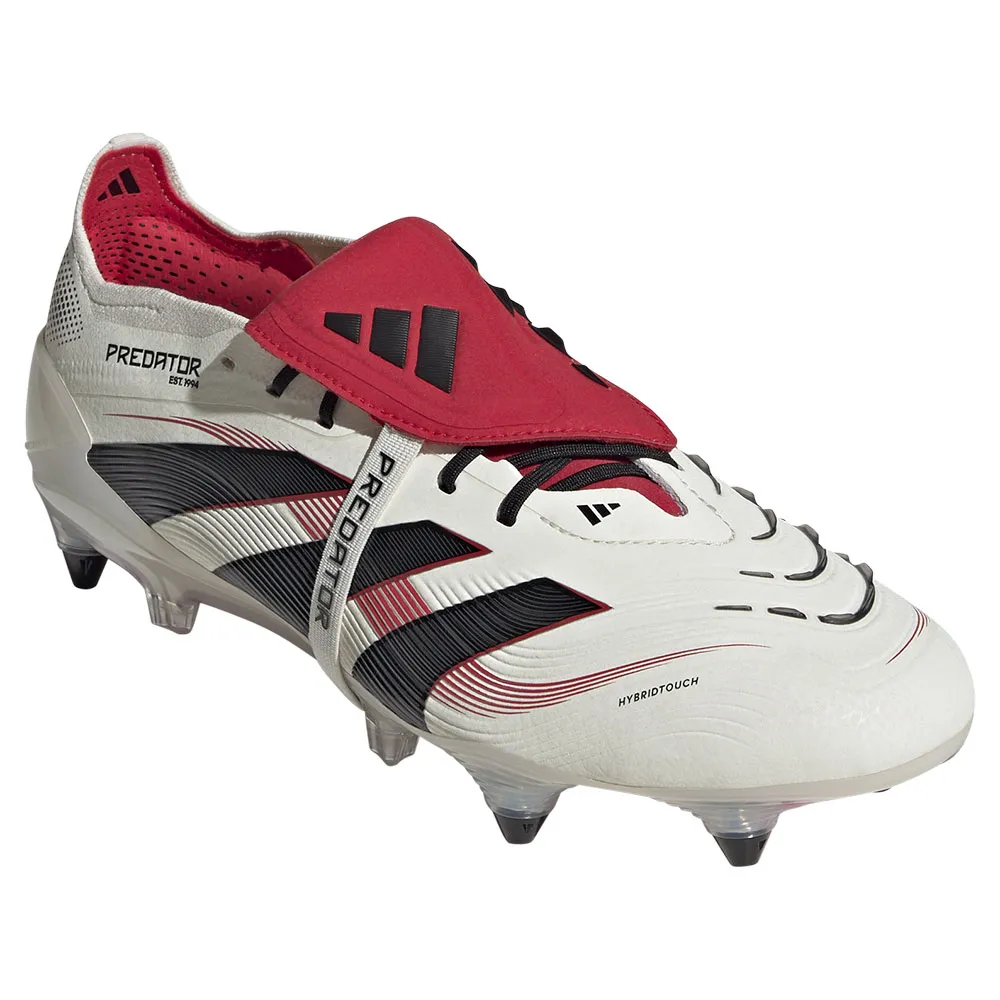 Футбольные бутсы adidas Predator Elite Fold Over Tongue SG, белый — фото 4