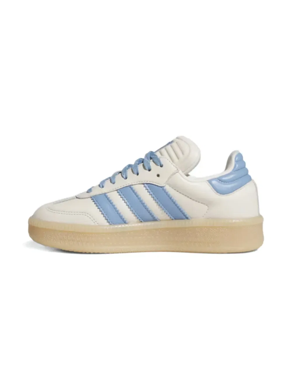 Кроссовки Samba XLG J с тремя полосками Adidas Kids, белый — фото 2