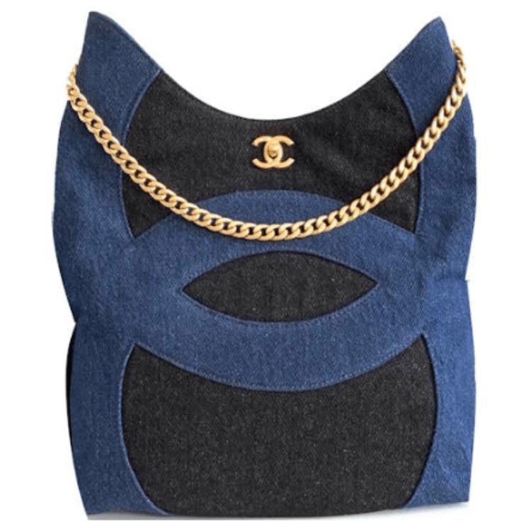 

CHANEL Джинсовая сумка хобо