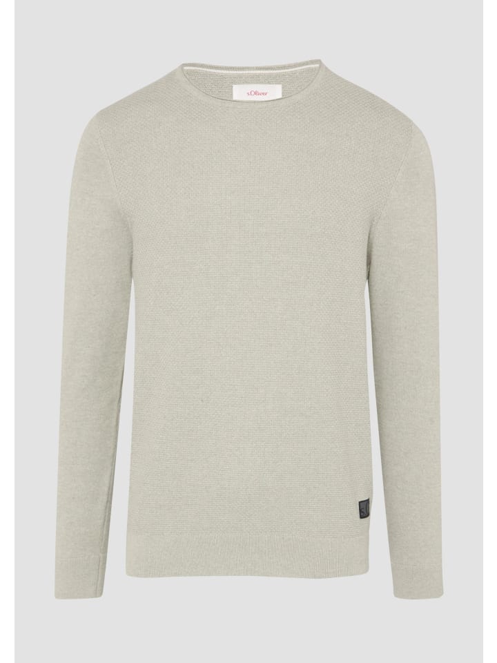 

Вязаный свитер в цвете 01W1_белый s.Oliver