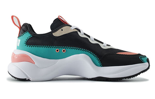 Кроссовки rise extravaganza black/blue Puma, черный — фото 2