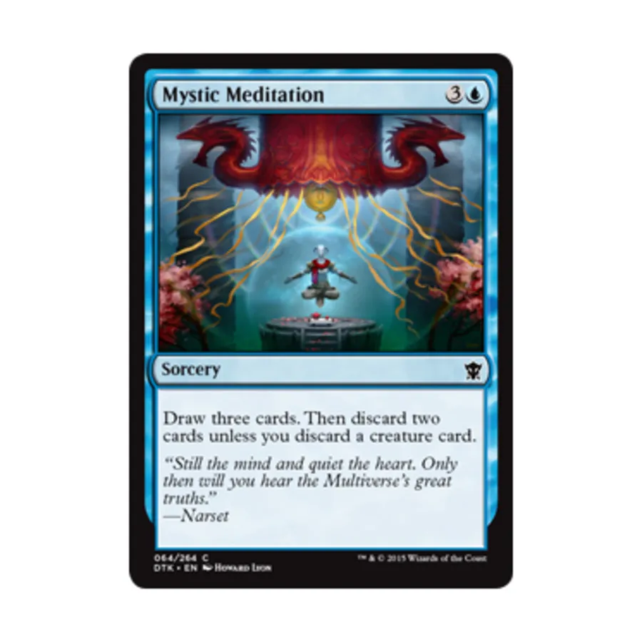 

CCG Мистическая медитация (С), MTG - Dragons of Tarkir
