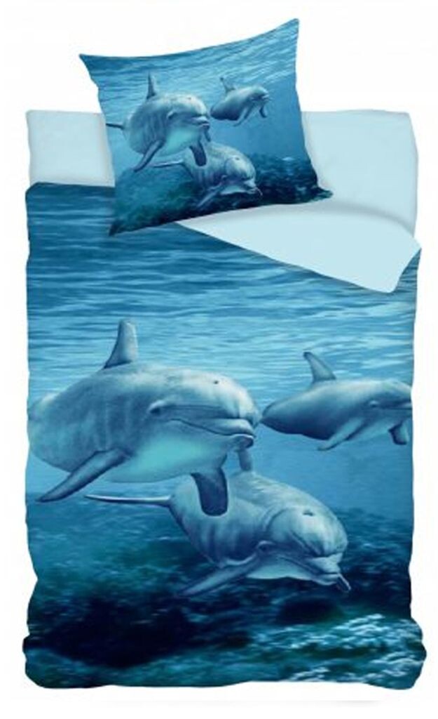 

Пододеяльник Dolfijnen 140 х 200 см - 60 х 63 см - хлопок BrandMac