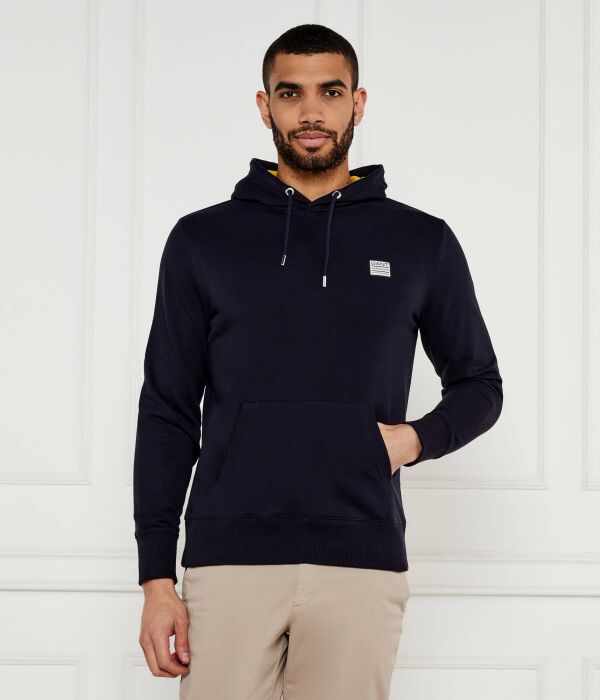 

Контрастный свитер Regular fit Gant, синий