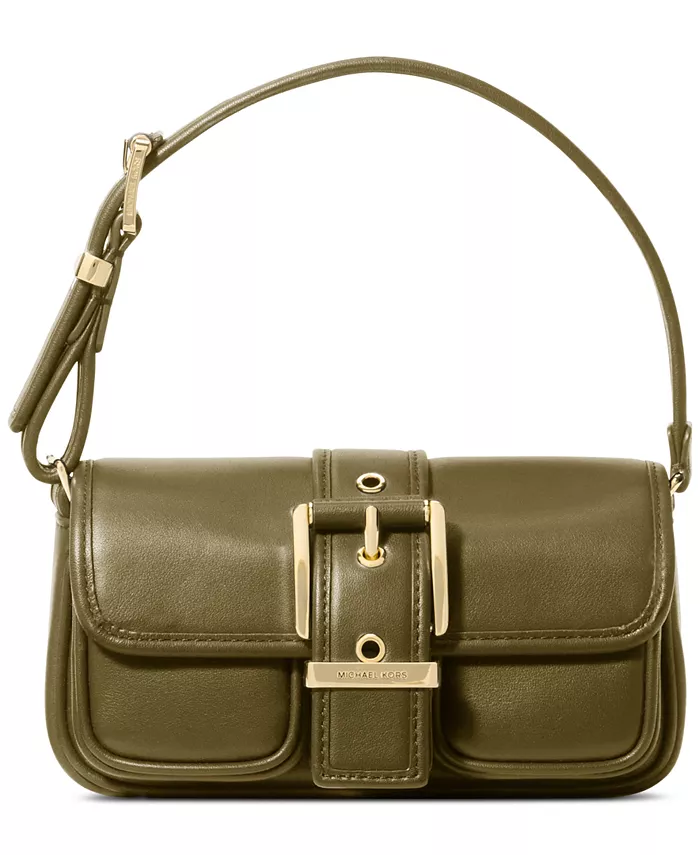 

Сумка Colby Mini Leather Pouchette Michael Kors, зеленый