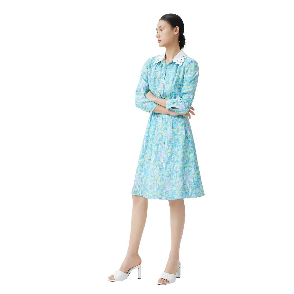 

Платье Lily Pleated Shirt, синий