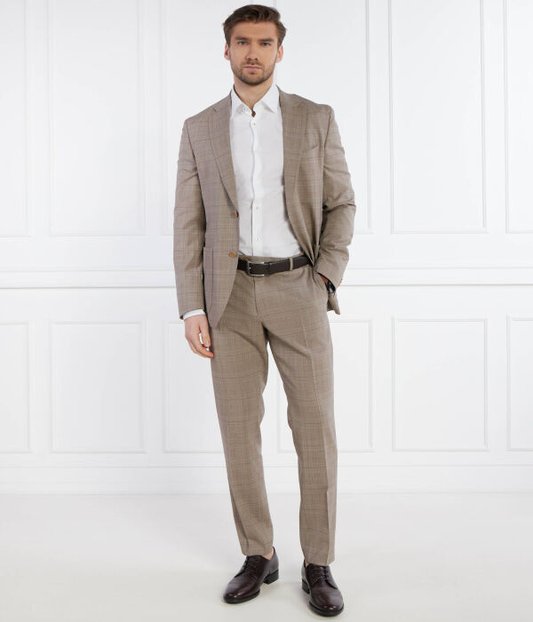 Рубашка h-hank Slim fit Boss, белый — фото 2