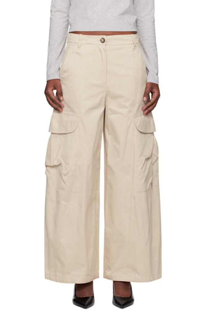 

Брюки бежевые Rosatea Max Mara