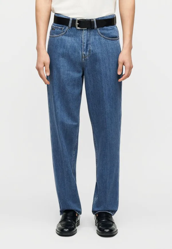 Джинсы свободного кроя Emporio Armani, Medium Blue Denim
