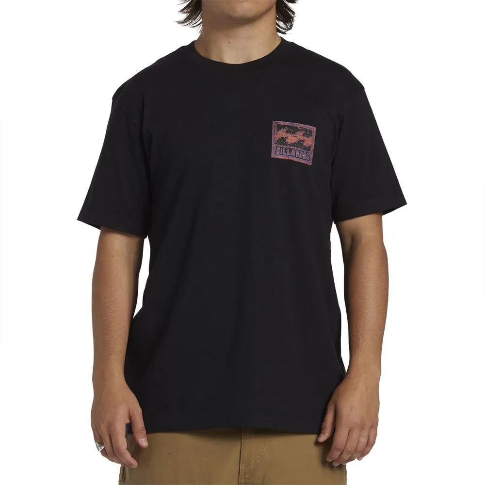 

Футболка с коротким рукавом Billabong Crayon Wave, черный