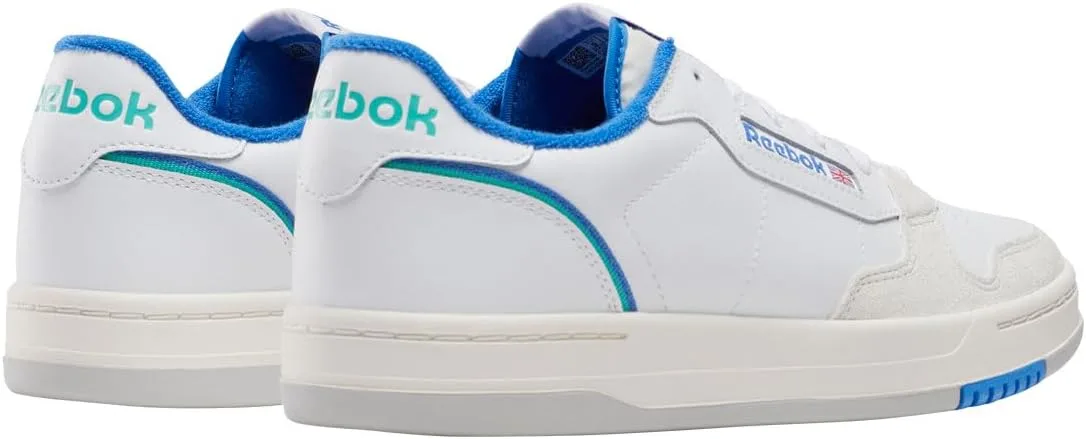 Кроссовки Reebok Unisex Phase Court Trainers, белый/синий — фото 3