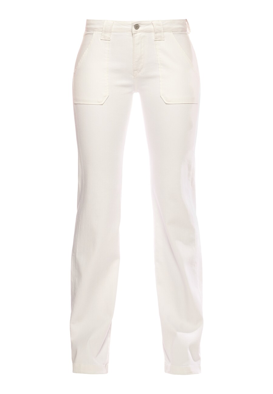 

Расклешенные джинсы Le Temps Des Cerises, White