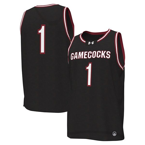 

Мужская баскетбольная форма #1 black south carolina gamecocks Under Armour