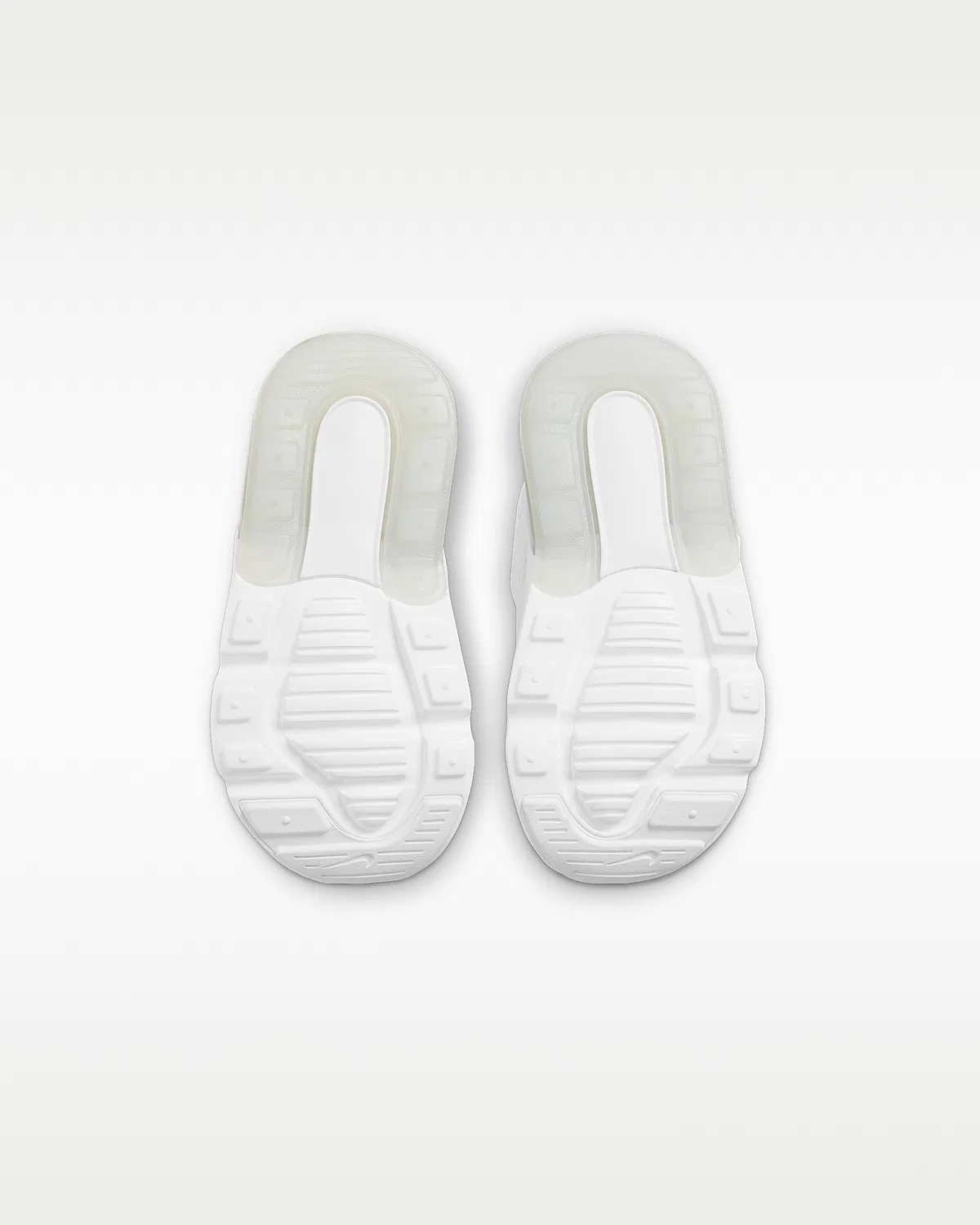 Детская обувь Nike Air Max 270, White/Metallic Silver/White — фото 2