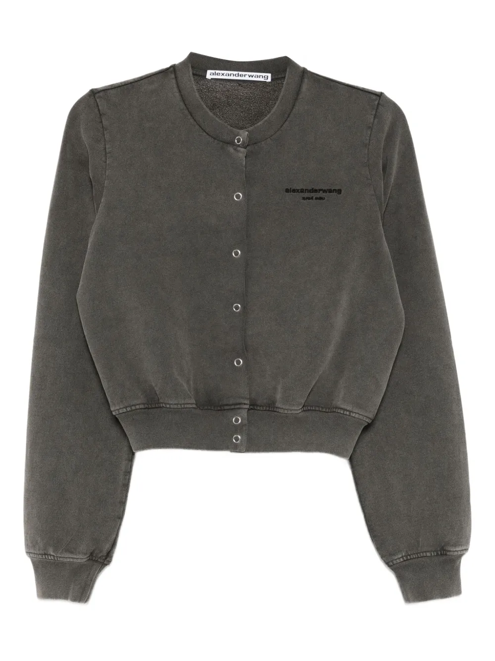 

Куртка с логотипом Alexander Wang, серый