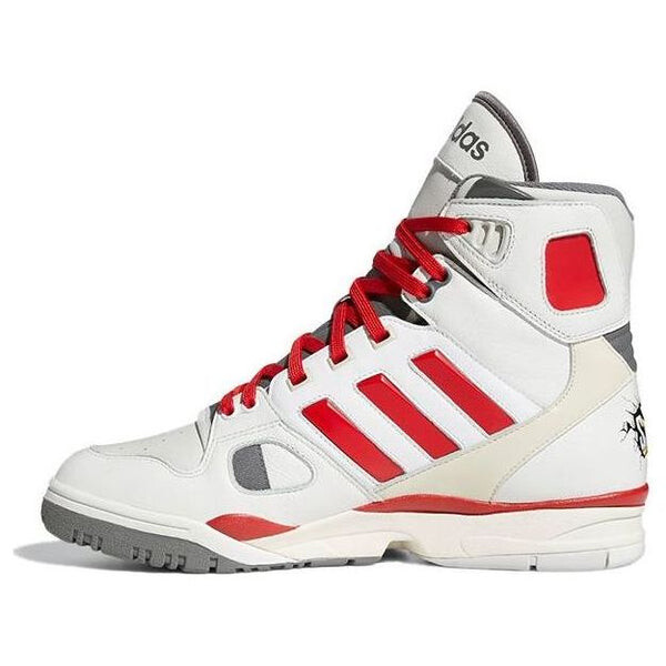 

Кроссовки детские cudi x torsion army высокие Adidas, белый