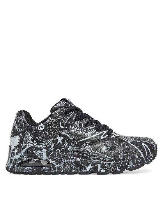 Кроссовки Street Uno - Process Sketch 177972/BKW Skechers, черный
