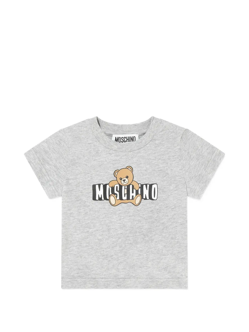 Комплект шорт Teddy-graphic Moschino Kids, серый — фото 3