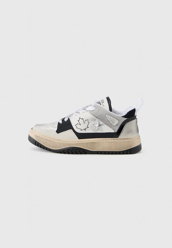 Кроссовки унисекс Dsquared2, White/Grey/Black