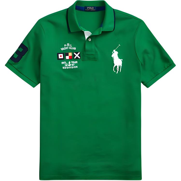 

Polo Ralph Lauren Зеленая поло мужская, Зеленый, Polo Ralph Lauren Зеленая поло мужская