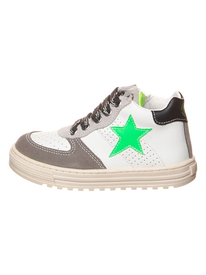 

Высокие кроссовки Naturino Leder-Sneakers Hess, цвет Weiß/Grau
